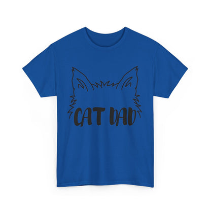 Long-Haired Cat Dad Tee