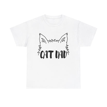 Long-Haired Cat Dad Tee