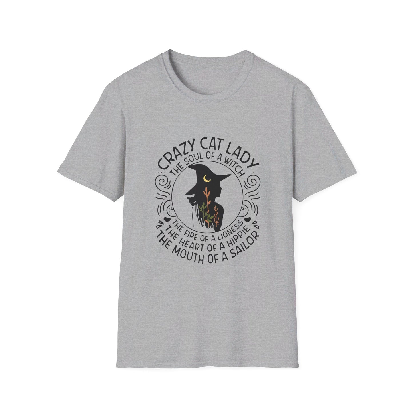 Crazy Cat Lady Halloween Tee