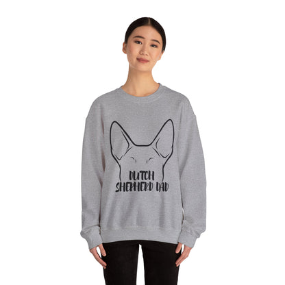 Dutch Shepherd Dad Crewneck