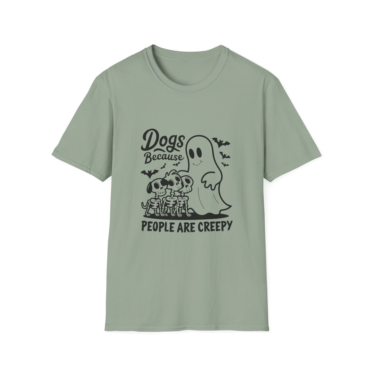 Dogs, Because People Are Creepy Halloween Tee