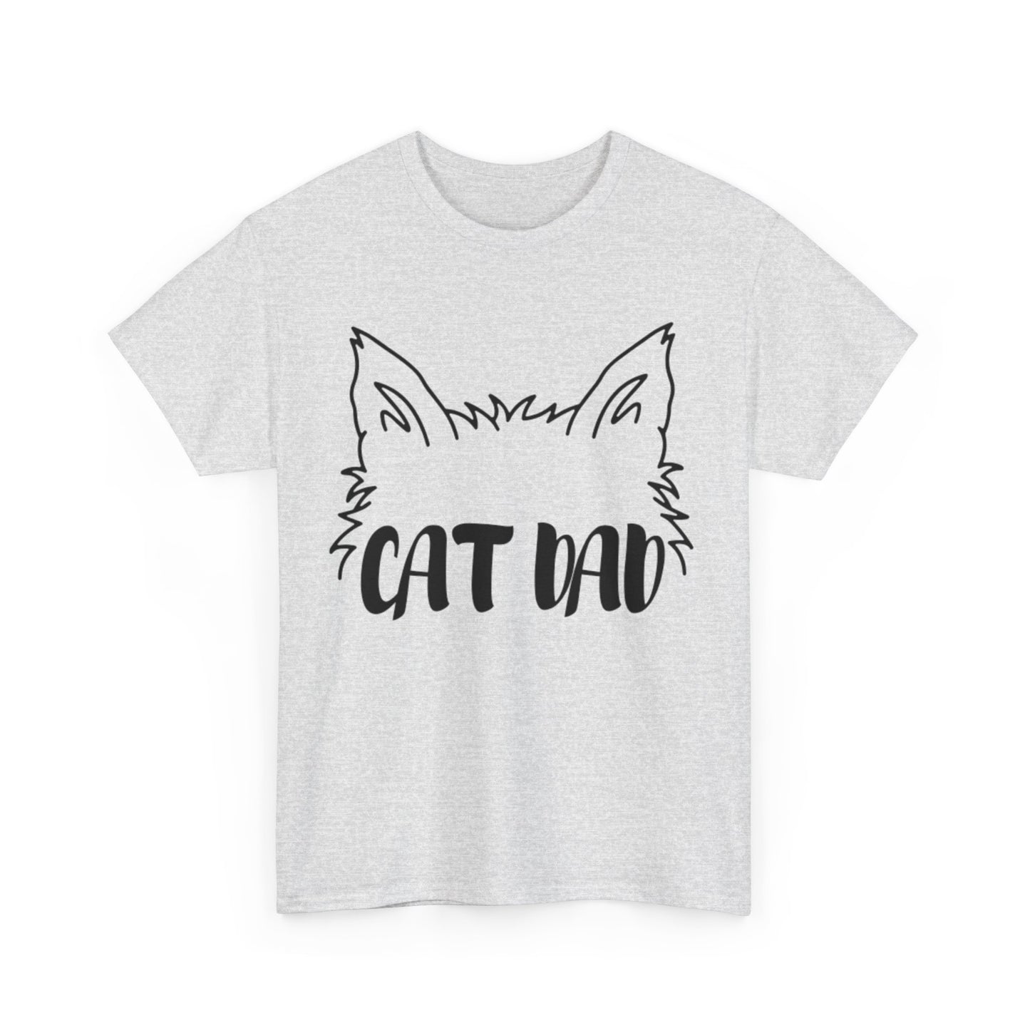 Long-Haired Cat Dad Tee