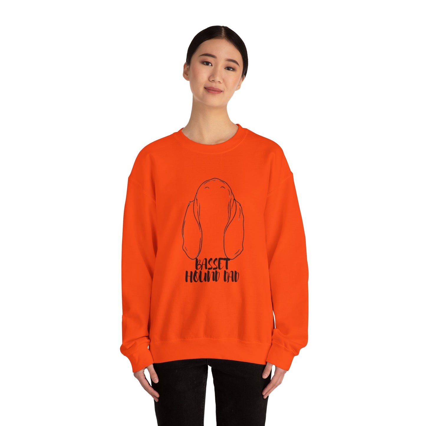 Basset Hound Dad Crewneck