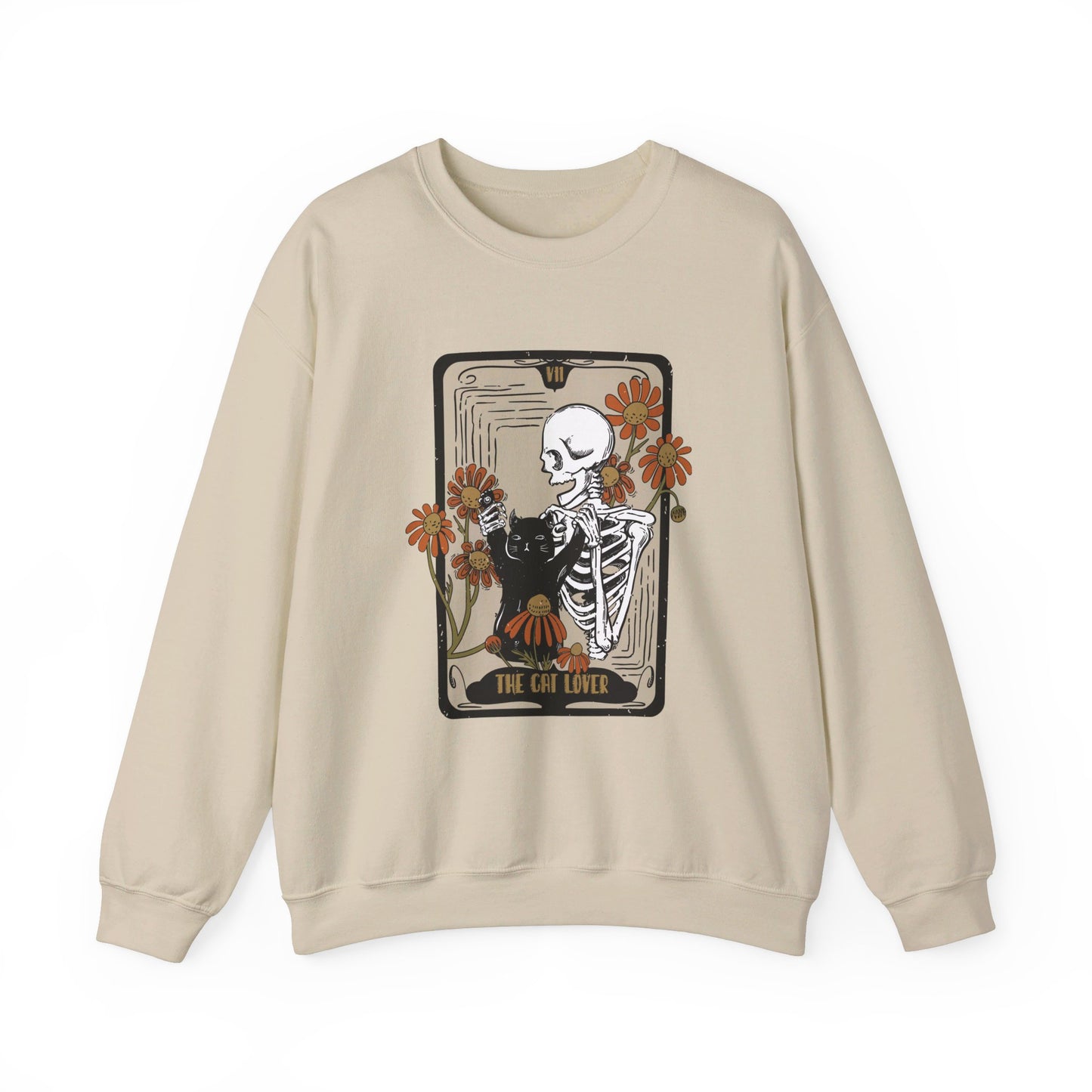 The Cat Lovers Tarot Halloween Crewneck