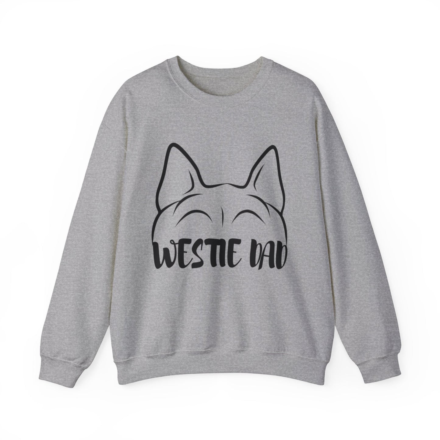 West Highland White Terrier Dad Crewneck