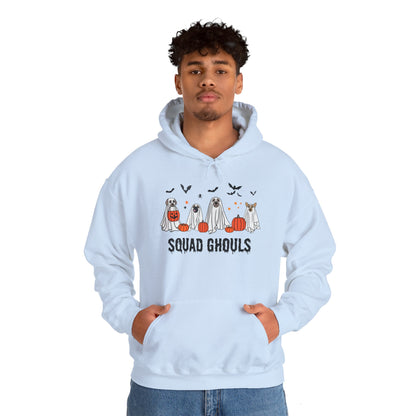 Dog Squad Ghouls Halloween Hoodie