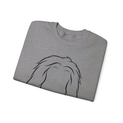 Afghan Hound Dad Crewneck