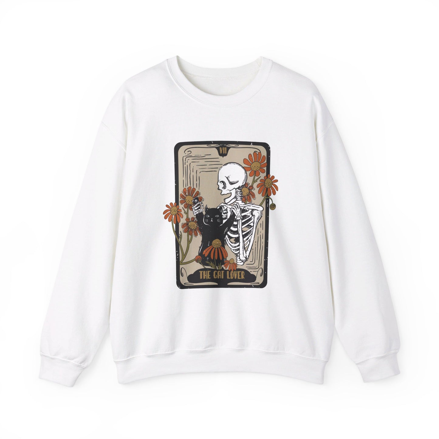 The Cat Lovers Tarot Halloween Crewneck