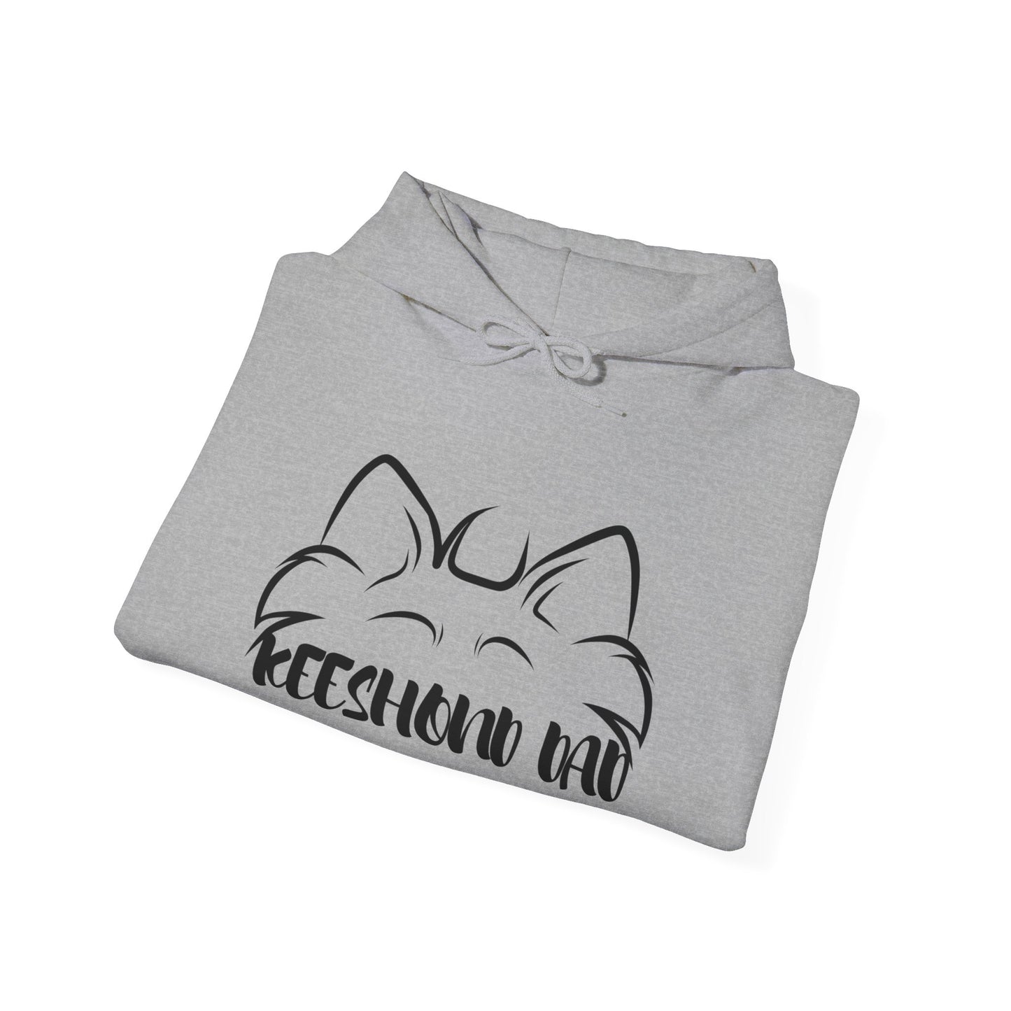 Keeshond Dad Hoodie