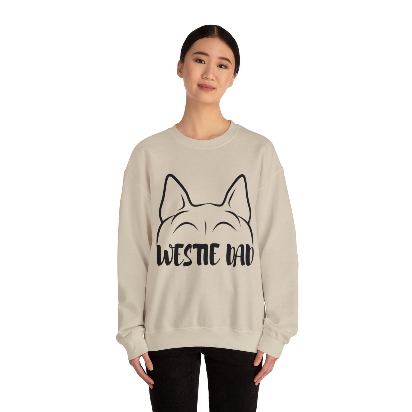 West Highland White Terrier Dad Crewneck