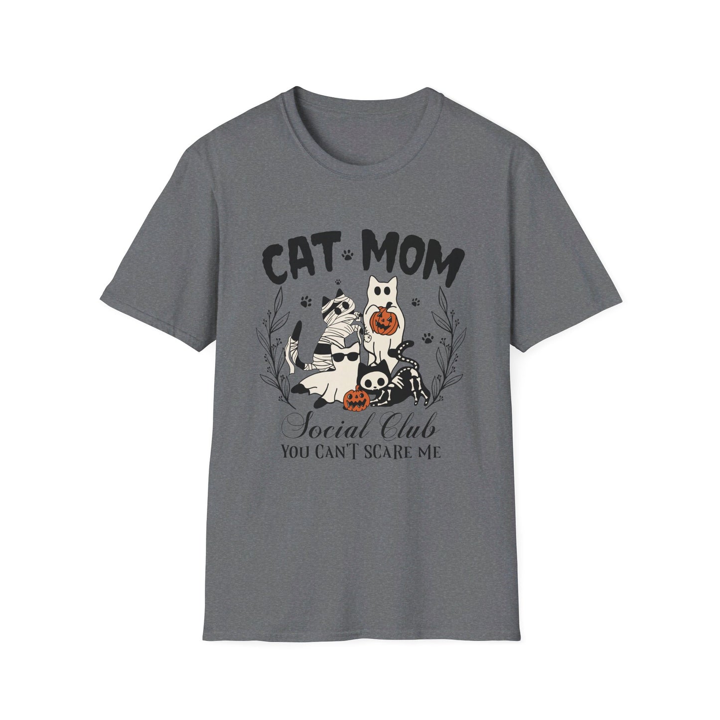 Cat Mom Social Club Halloween Tee