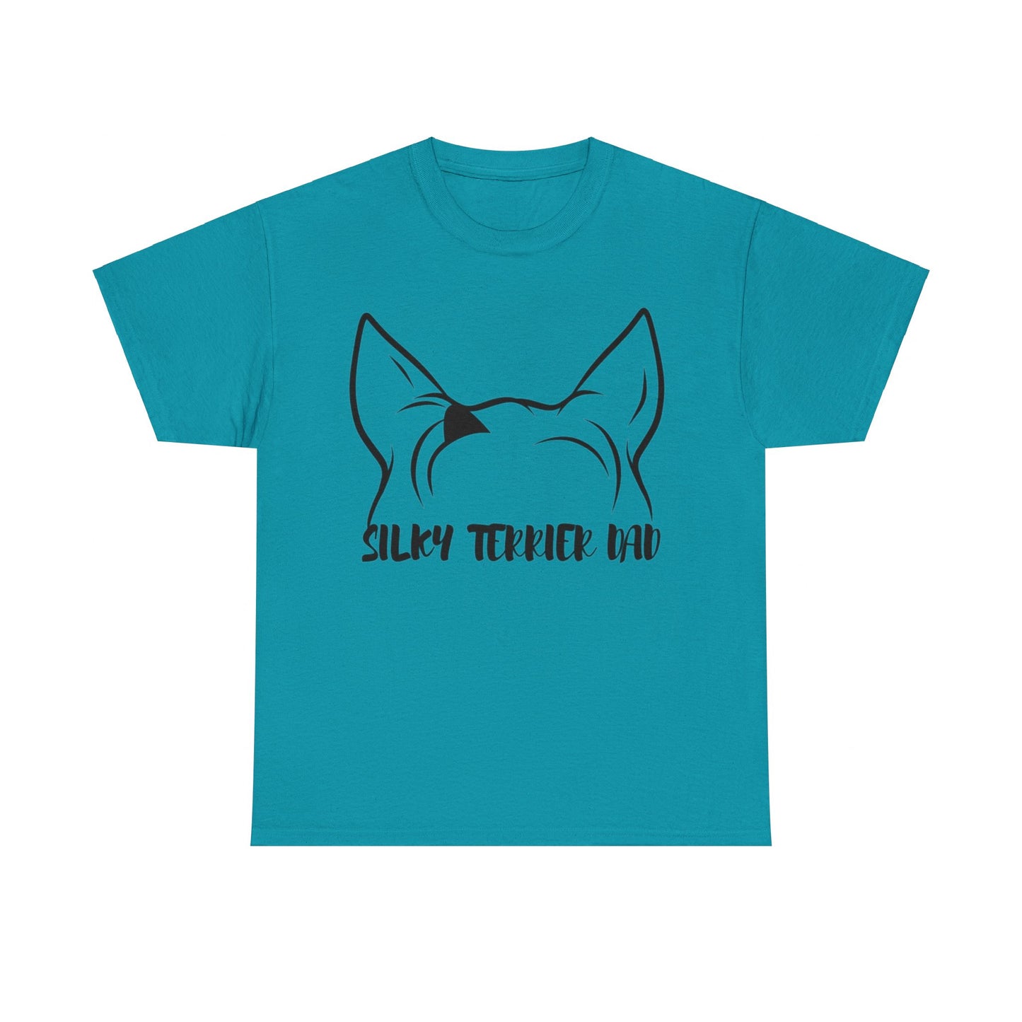 Silky Terrier Dad Tee