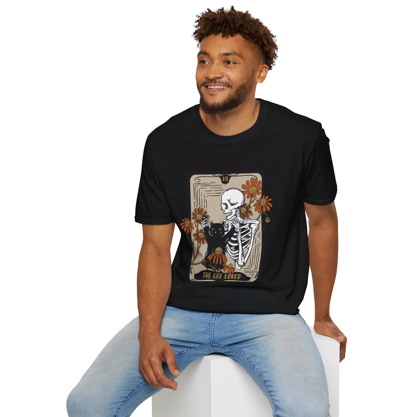 The Cat Lover Tarot Halloween Tee