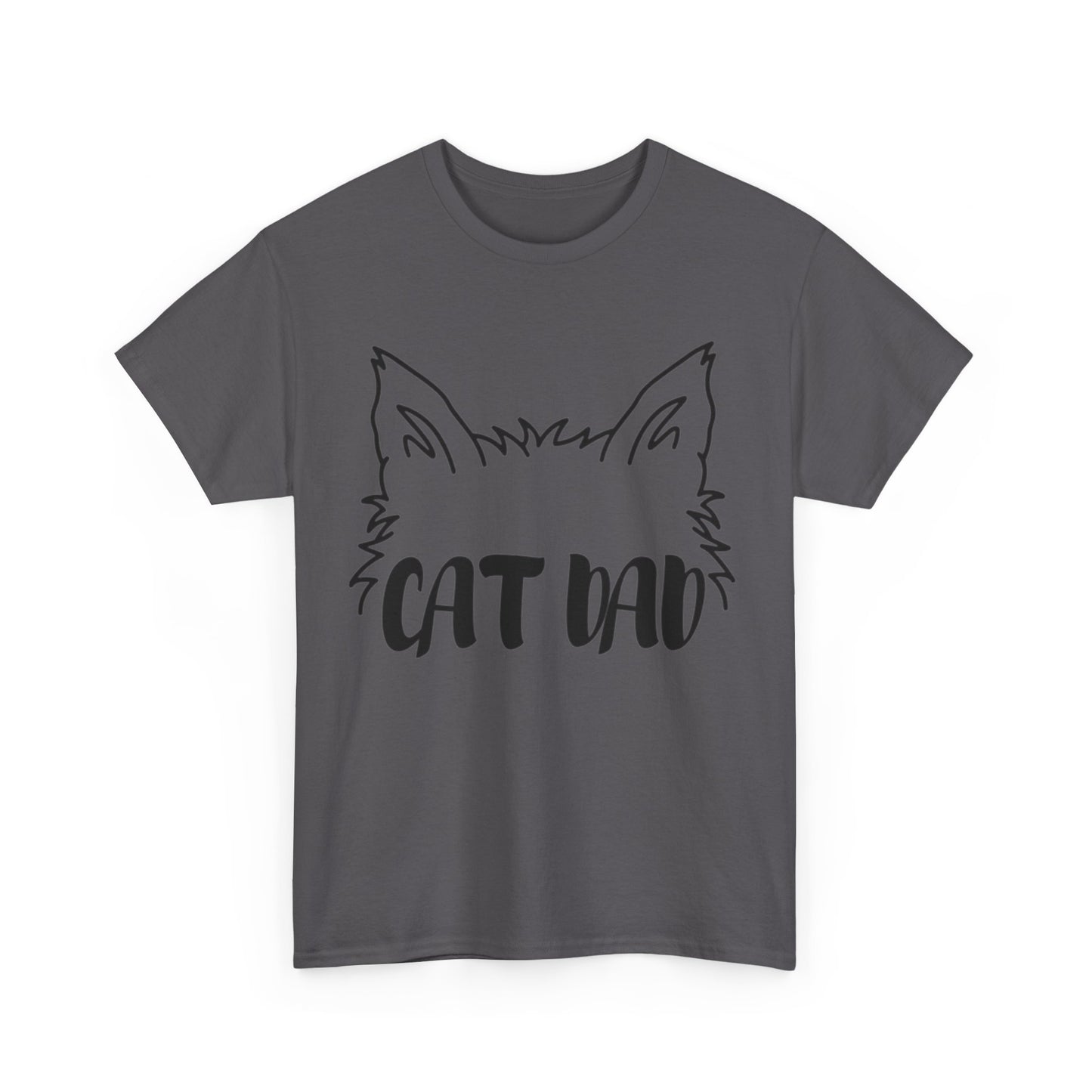 Long-Haired Cat Dad Tee