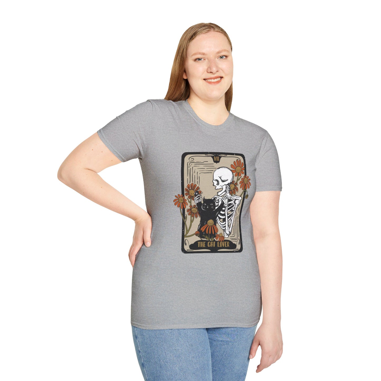 The Cat Lover Tarot Halloween Tee