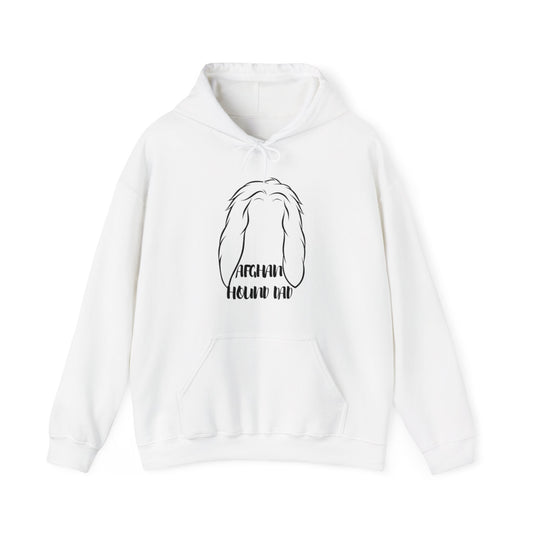 Afghan Hound Dad Hoodie