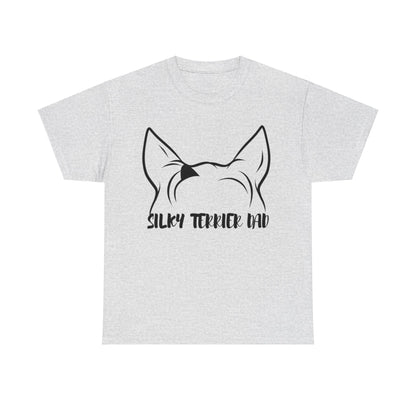 Silky Terrier Dad Tee