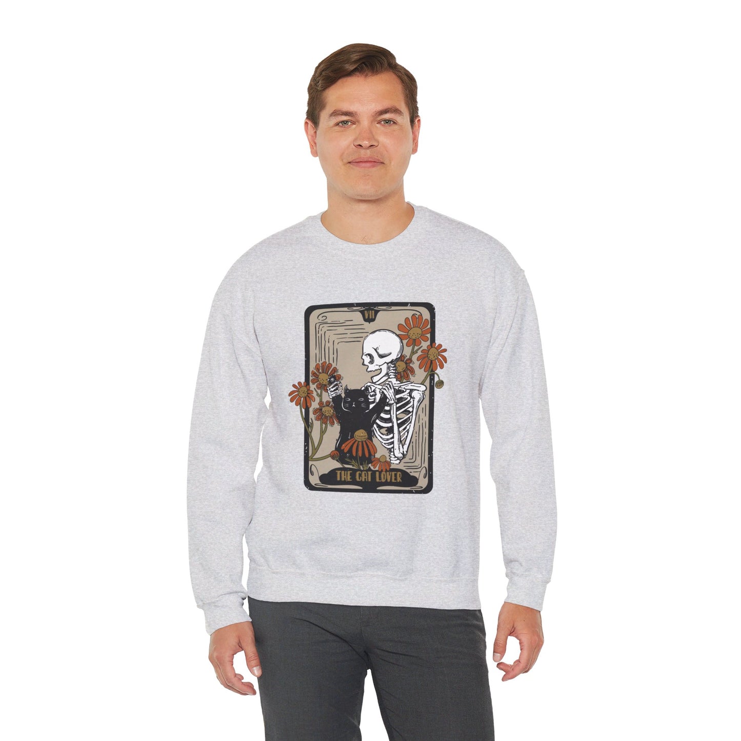 The Cat Lovers Tarot Halloween Crewneck