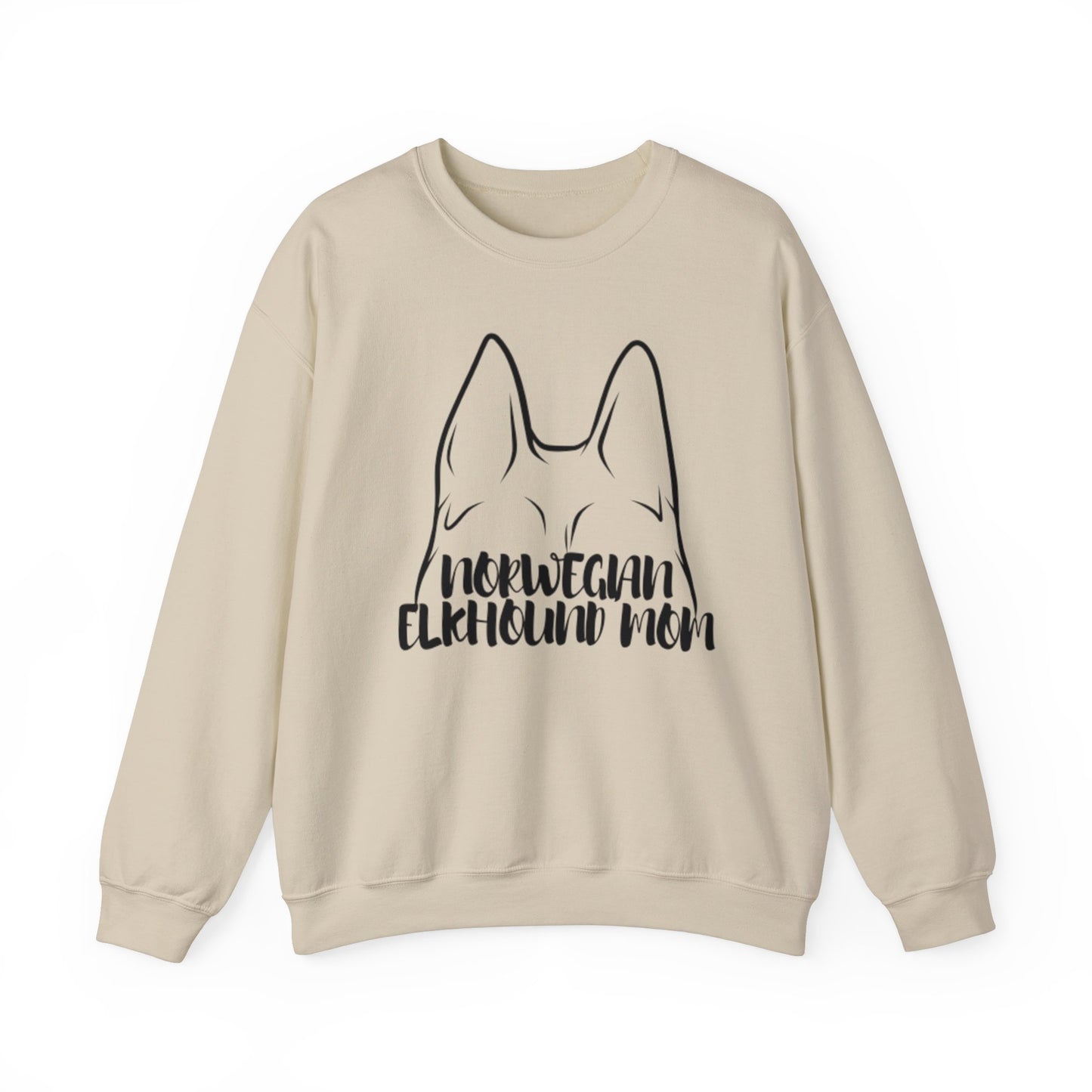 Norwegian Elkhound Mom Crewneck