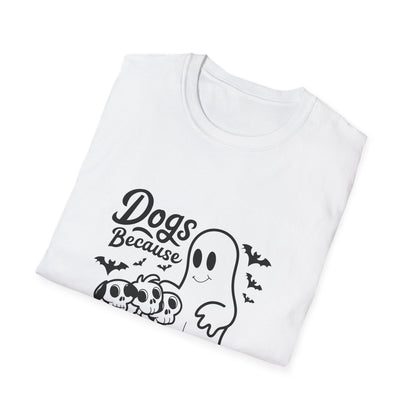 Dogs, Because People Are Creepy Halloween Tee