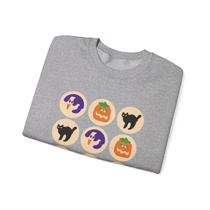 Halloween Black Cat Crewneck Sweatshirt