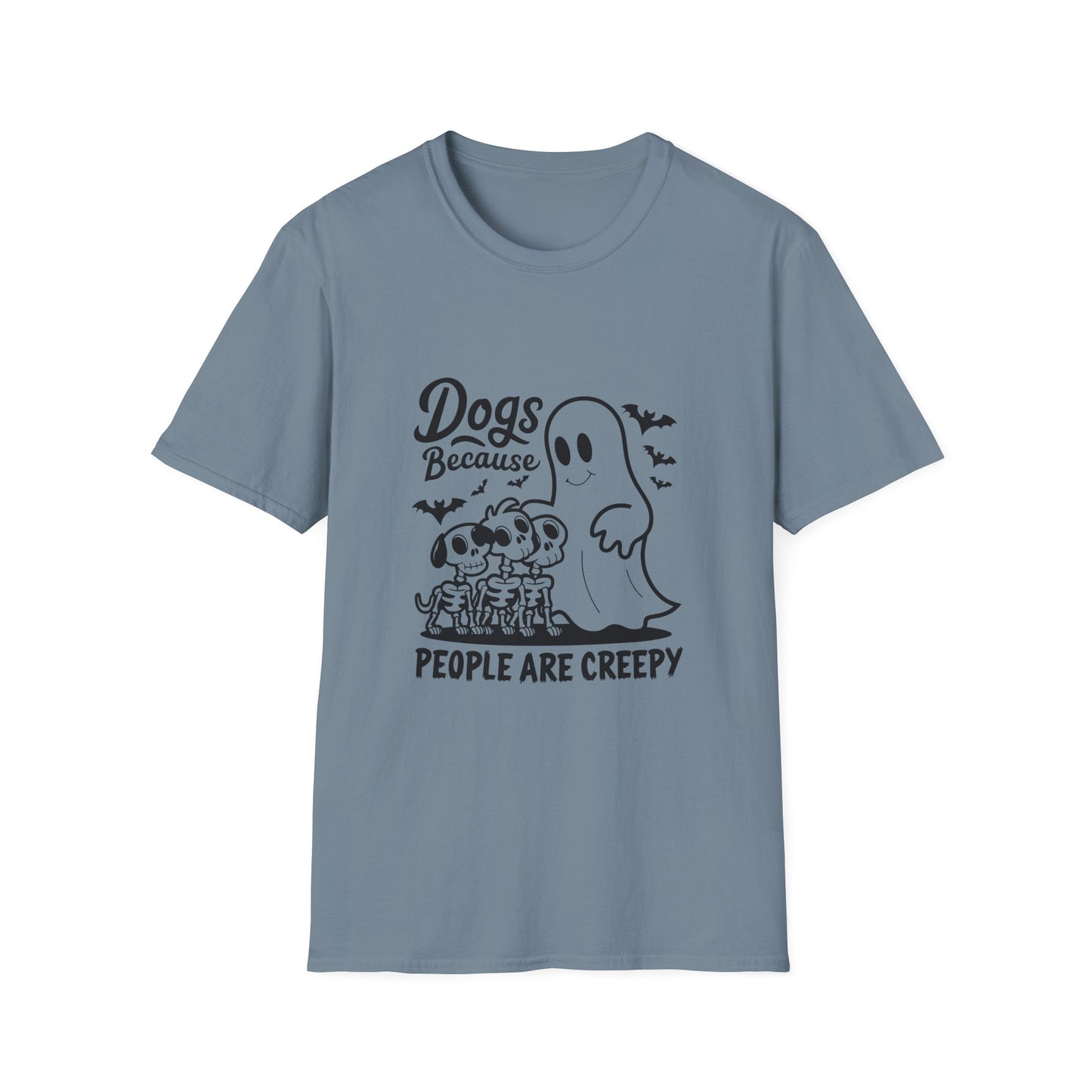 Dogs, Because People Are Creepy Halloween Tee