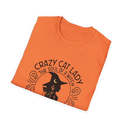 Crazy Cat Lady Halloween Tee