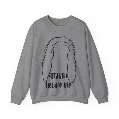 Afghan Hound Dad Crewneck