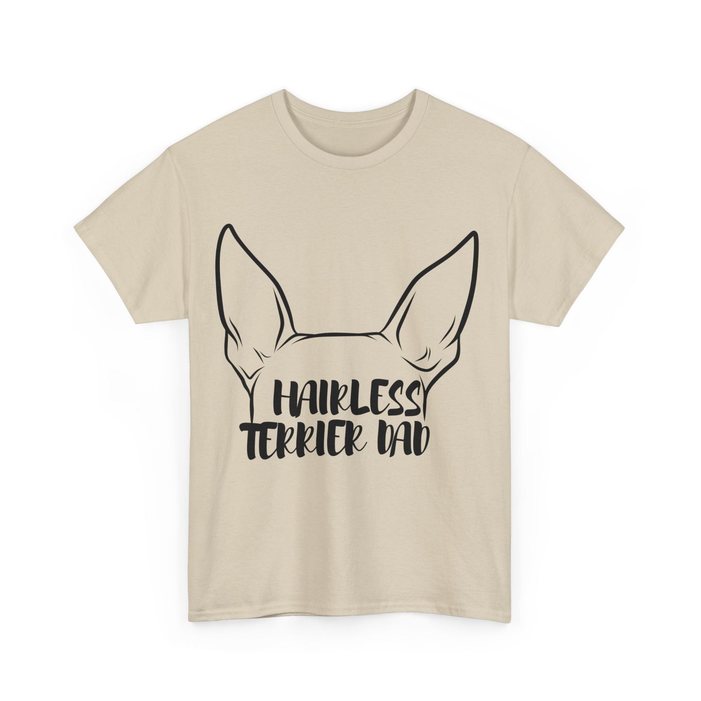 American Hairless Terrier Dad Tee