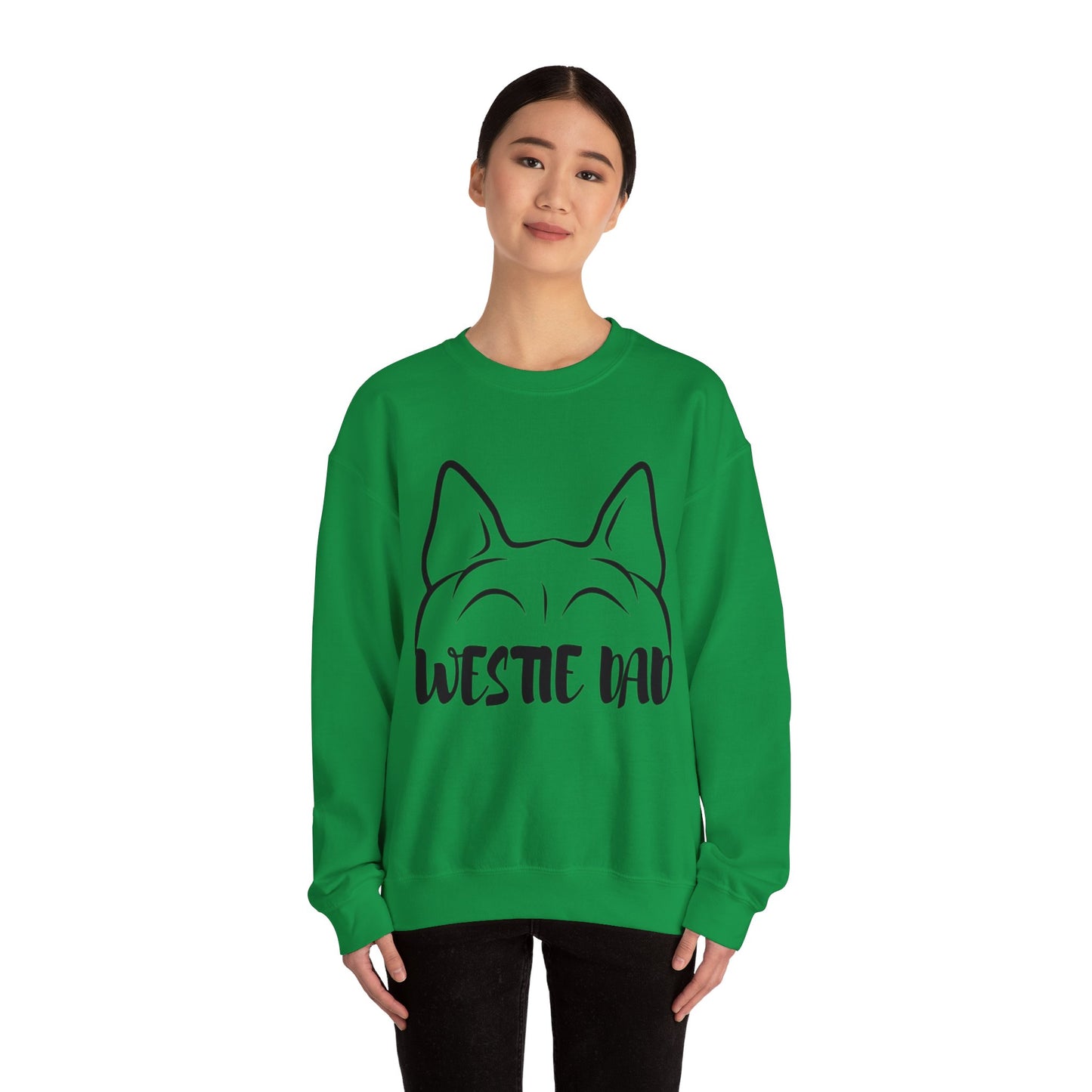 West Highland White Terrier Dad Crewneck