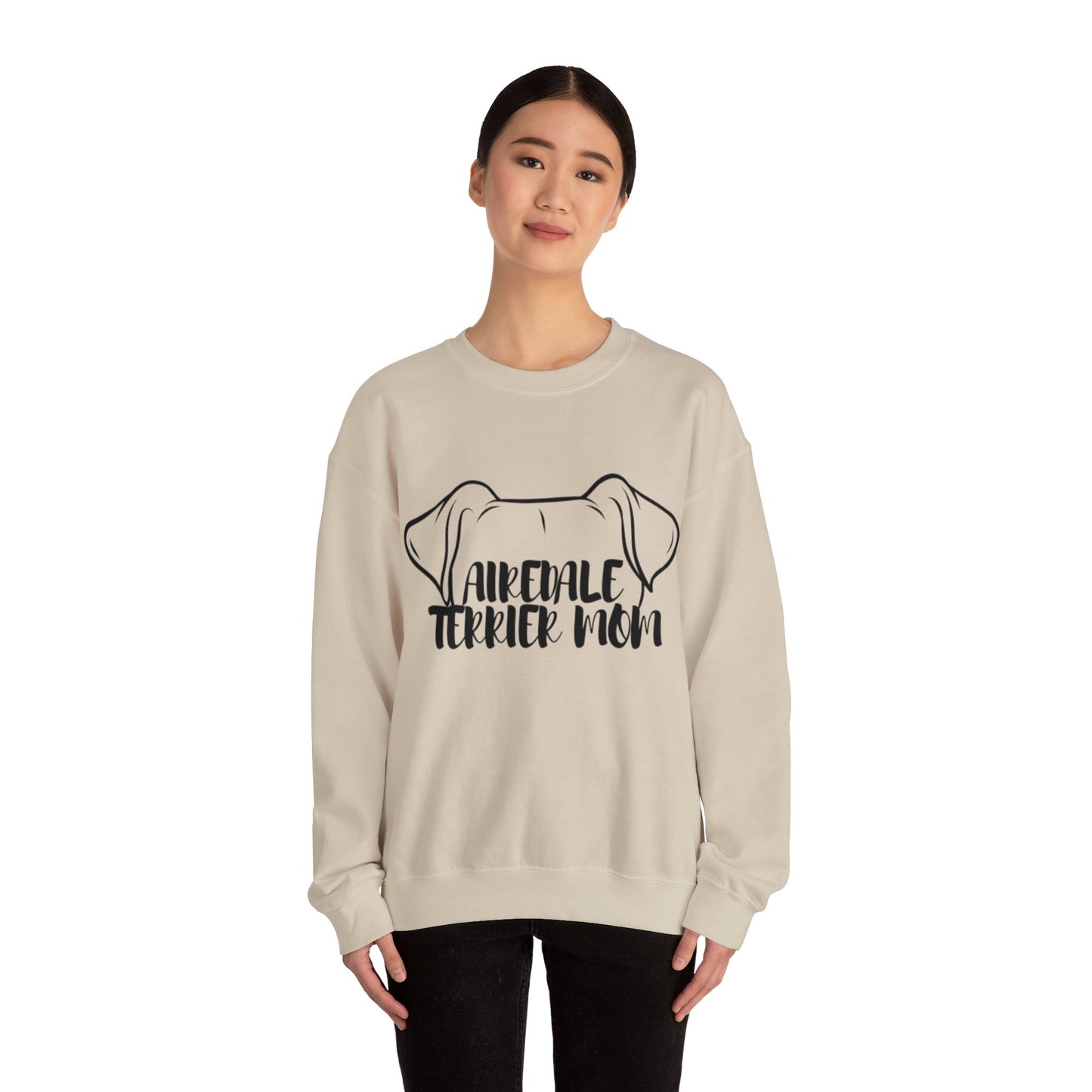 Airedale Terrier Mom Crewneck