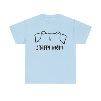 Staffordshire Bull Terrier Mom Tee