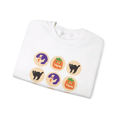 Halloween Black Cat Crewneck Sweatshirt