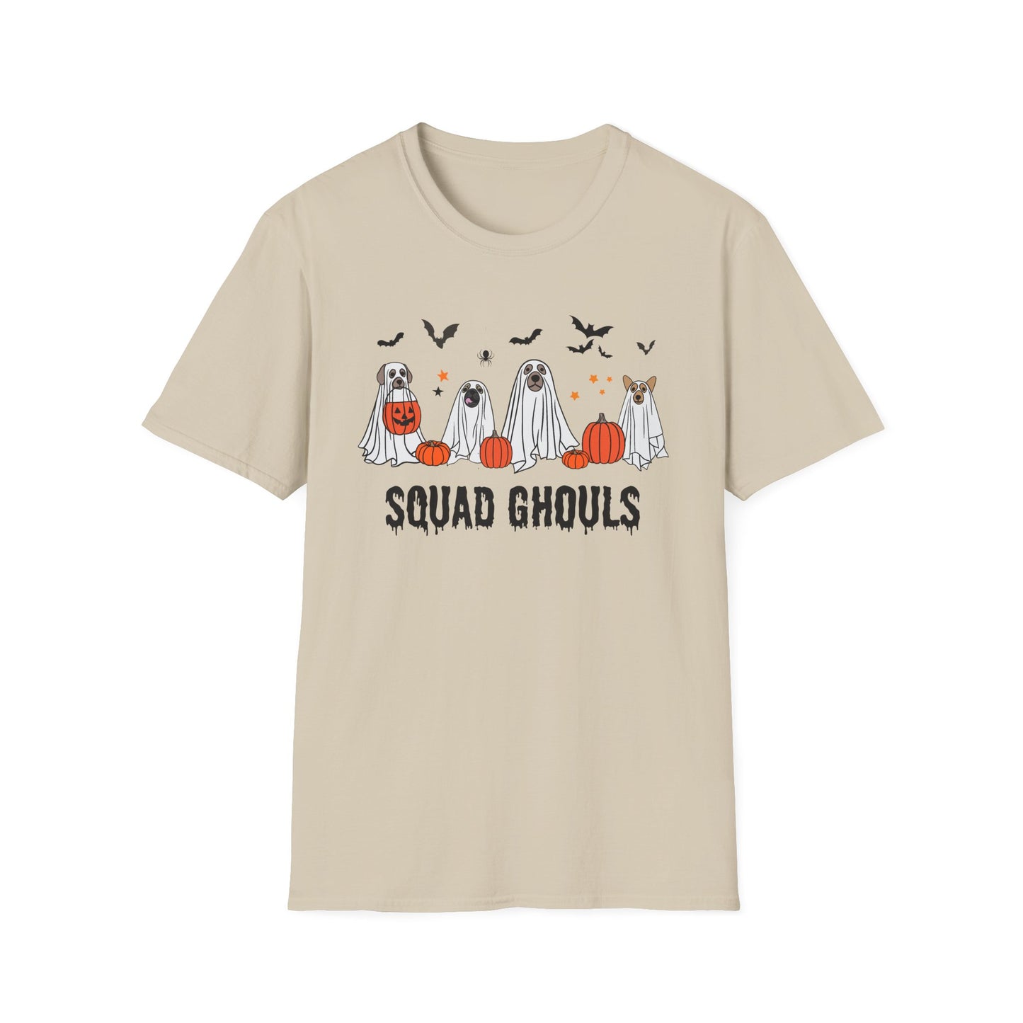 Dog Squad Ghouls Halloween Tee