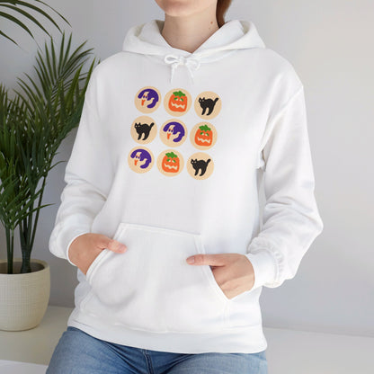 Halloween Cat Cookie Hoodie