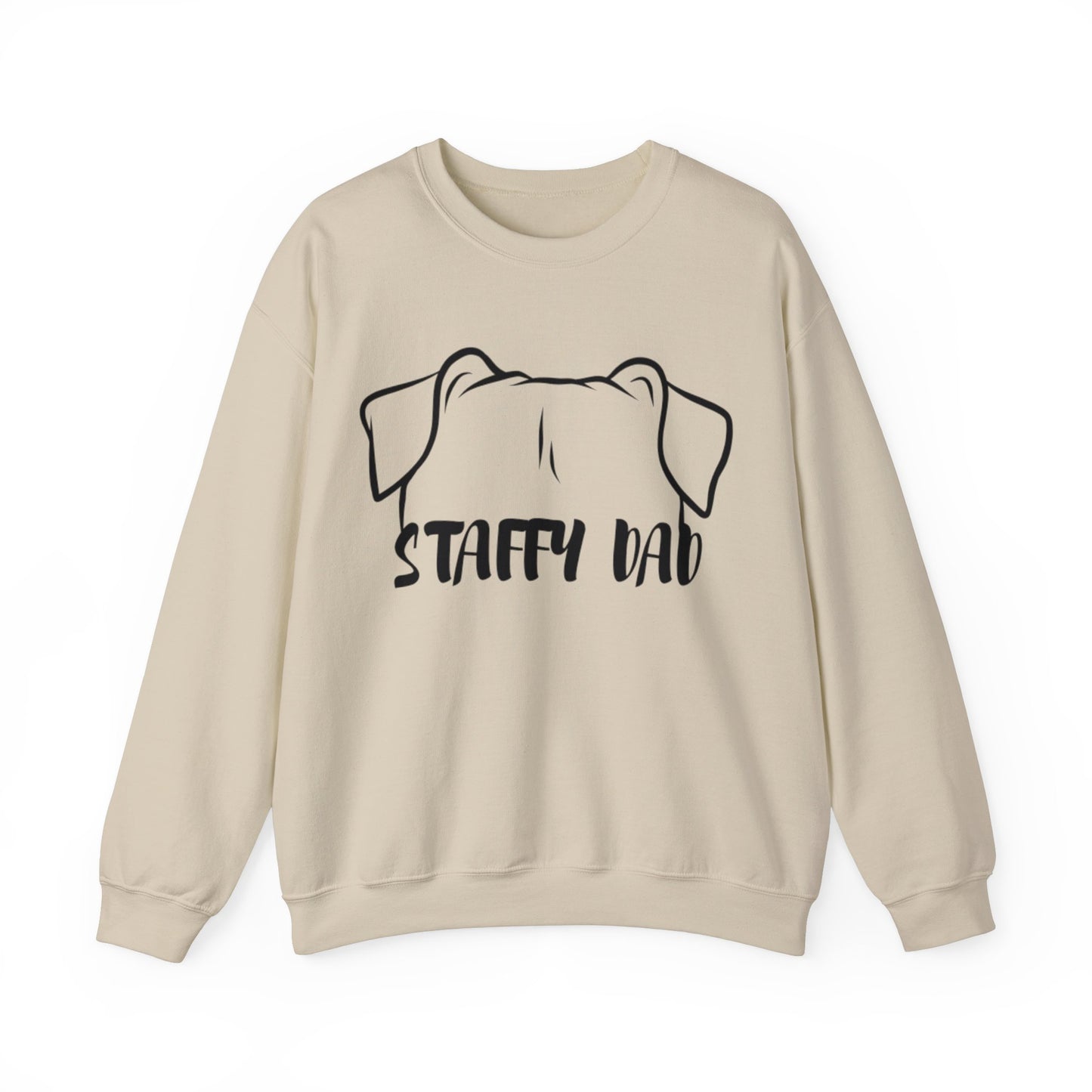 Staffordshire Terrier Dad Crewneck