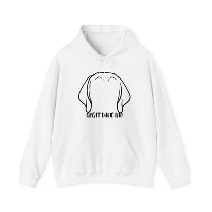 Great Dane Dad Hoodie