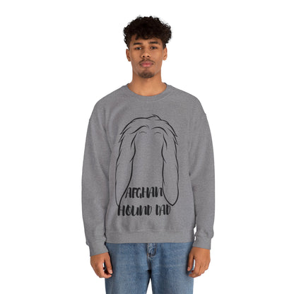 Afghan Hound Dad Crewneck