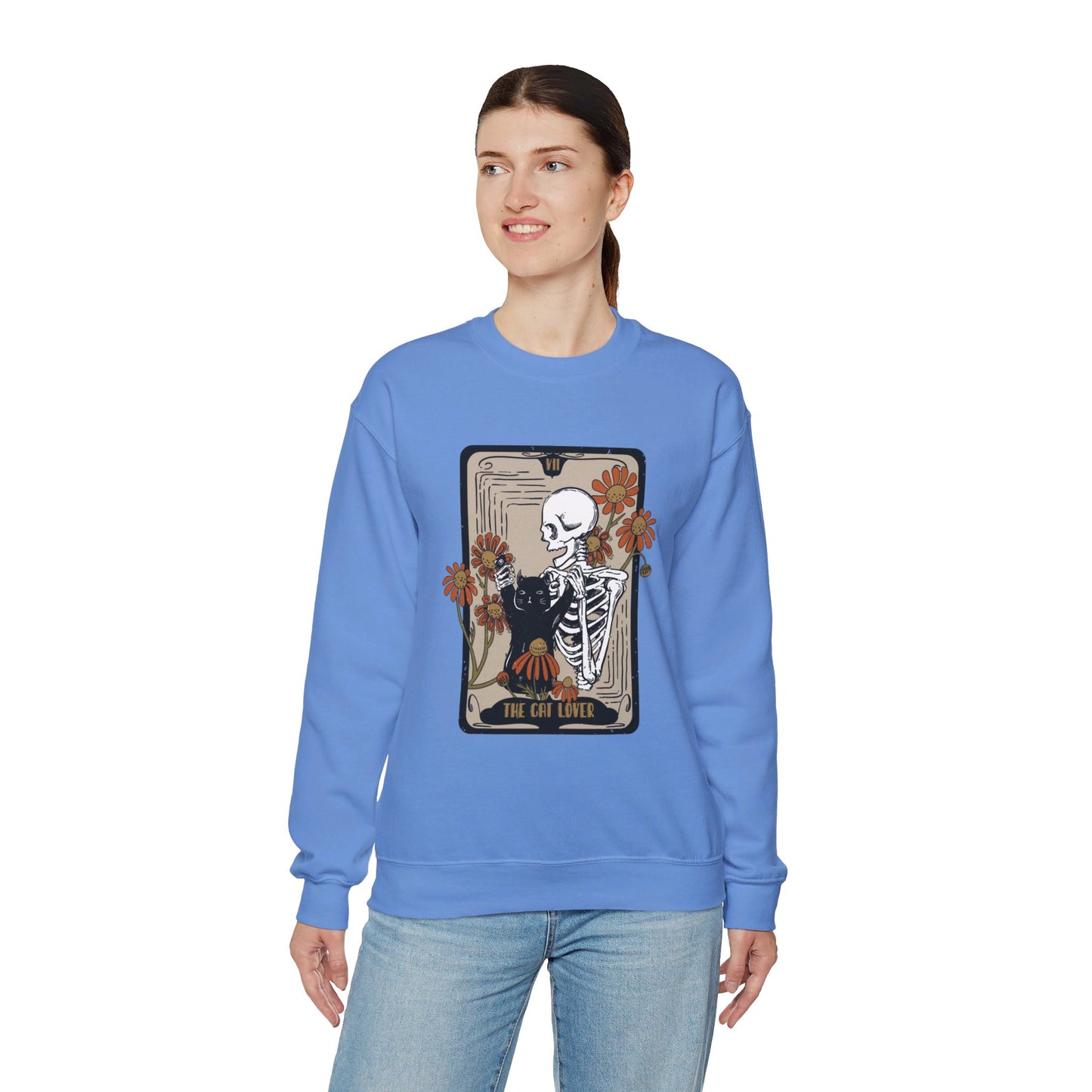 The Cat Lovers Tarot Halloween Crewneck