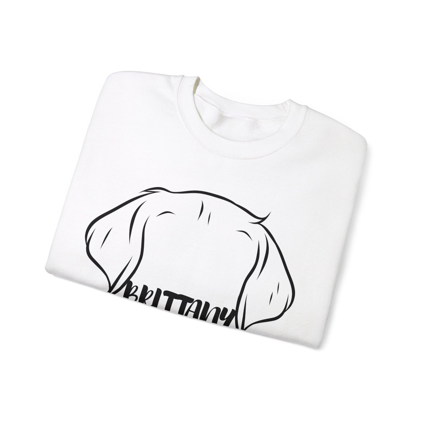 Brittany Spaniel Dad Crewneck