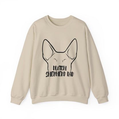 Dutch Shepherd Dad Crewneck