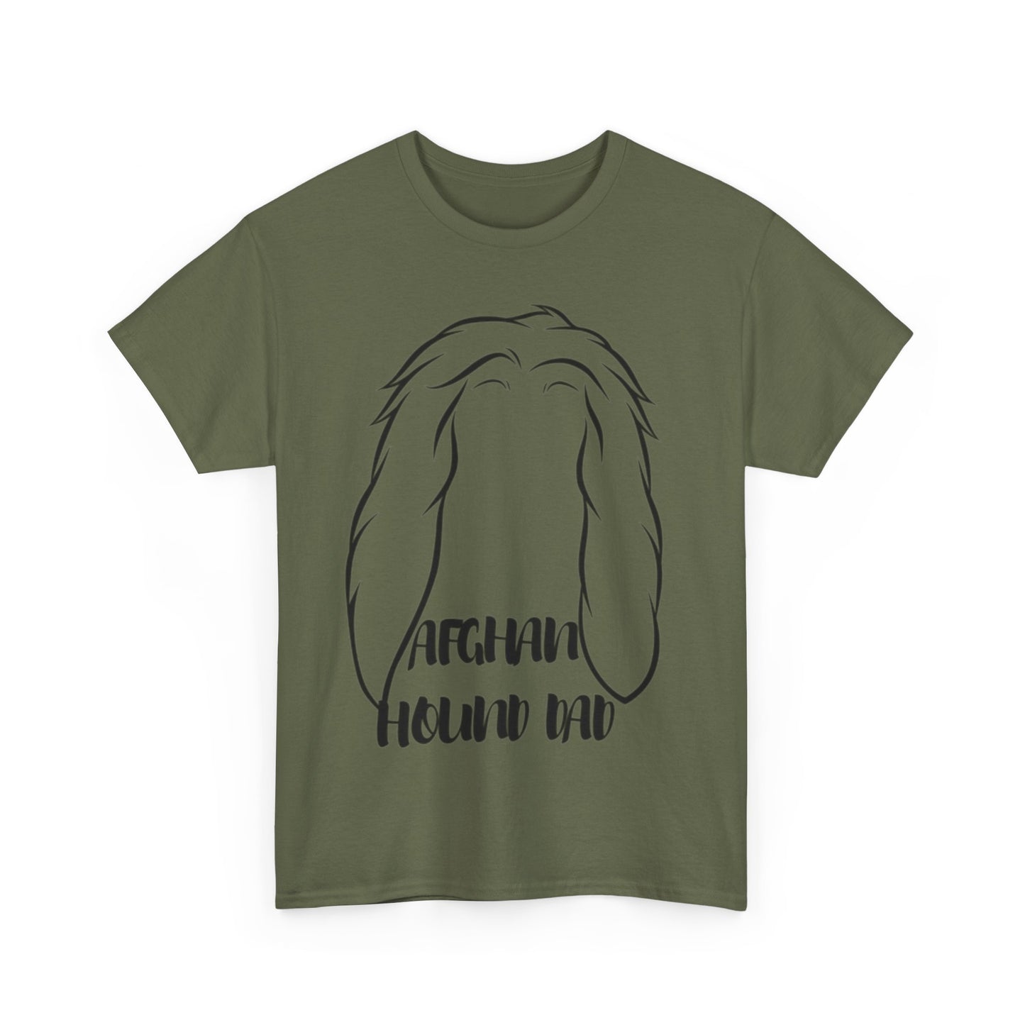 Afghan Hound Dad Tee