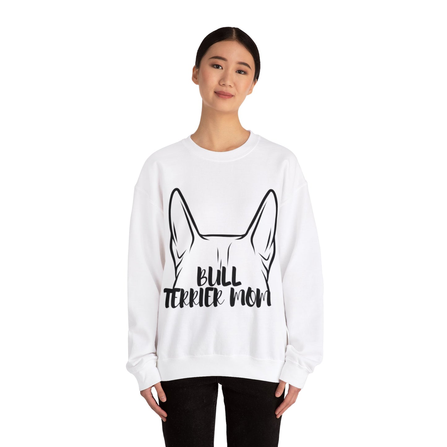 Bull Terrier Mom Crewneck