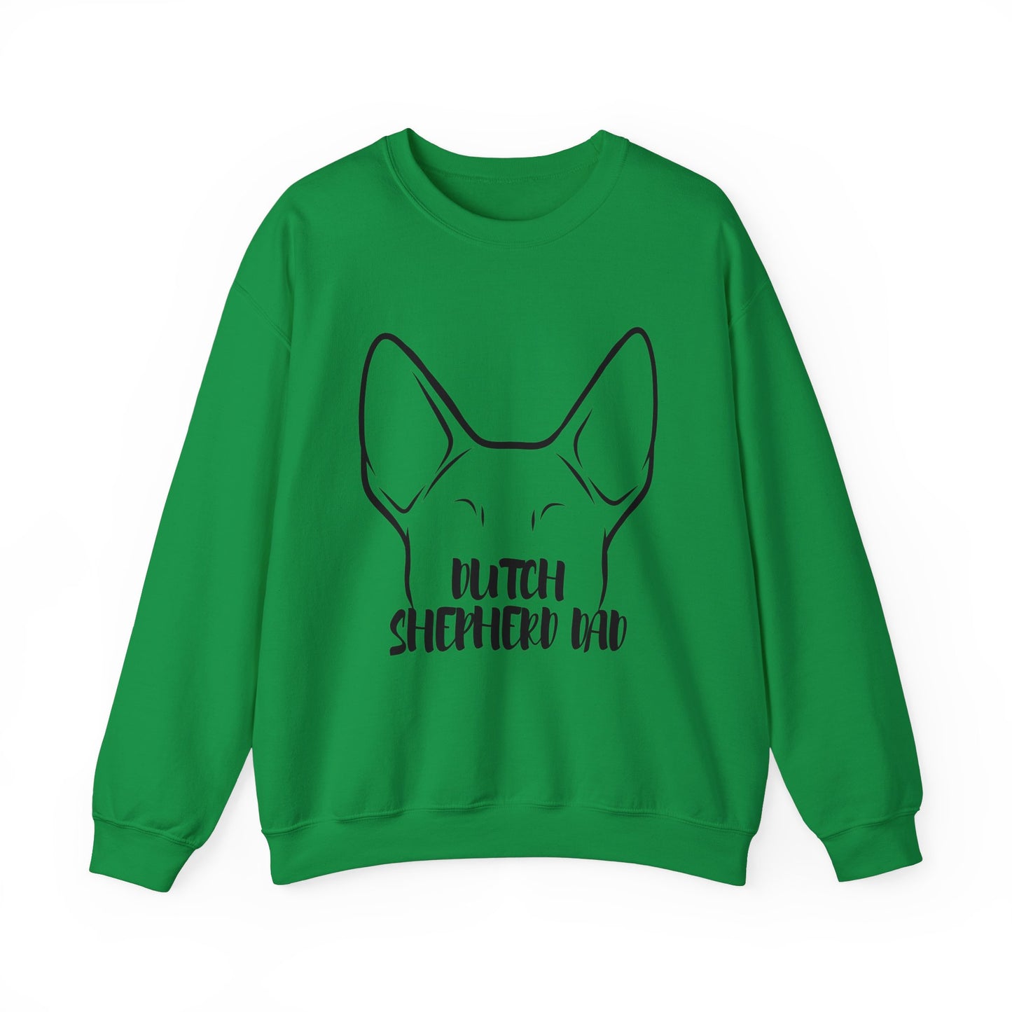 Dutch Shepherd Dad Crewneck