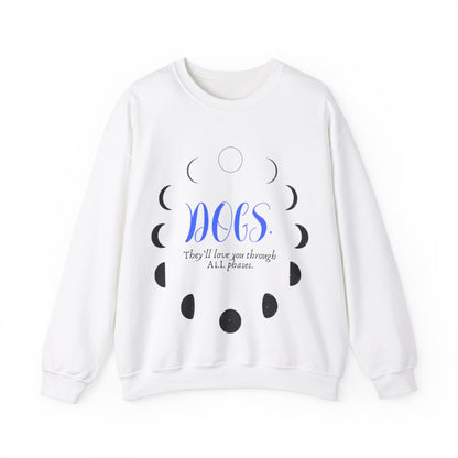 Dogs Moon Phase Crewneck