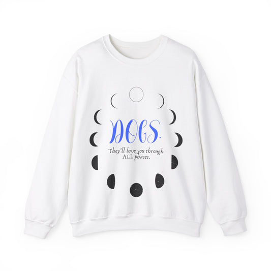 Dogs Moon Phase Crewneck