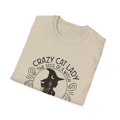 Crazy Cat Lady Halloween Tee