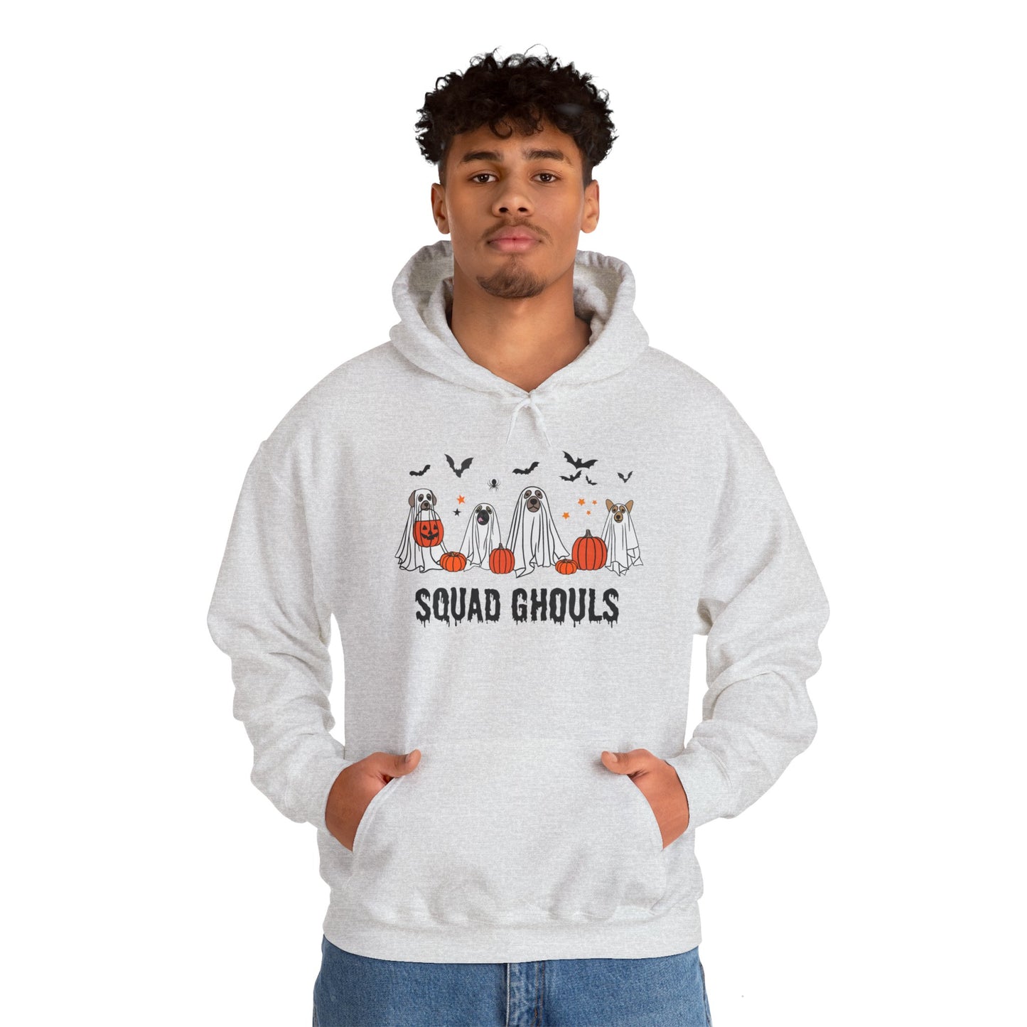 Dog Squad Ghouls Halloween Hoodie