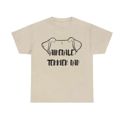 Airedale Terrier Dad Tee