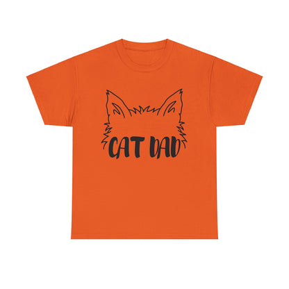 Long-Haired Cat Dad Tee